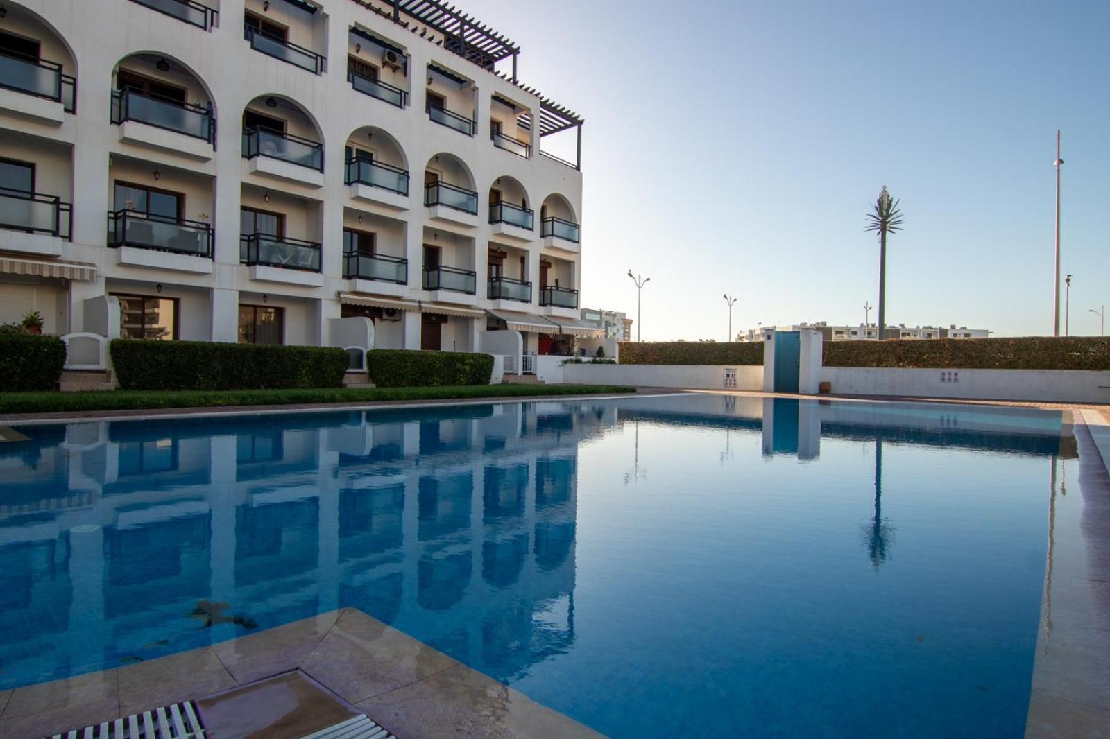 Prime Apt Near Beach With Pool, Amenities, Activities Deals Agadir Ngoại thất bức ảnh